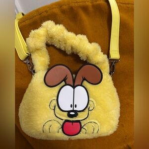 NWOT Garfield Odie Plush Cosplay Crossbody Bag